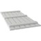 Ekena Millwork Americraft 6-Board, 3 Batten Exterior Real Wood Spaced Board-n-Batten Shutters, ARW401SB623X77STH, PR ARW401SB623X77STH - alternate 3